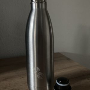 Iso-Edelstahlflasche mit LAG-Logo